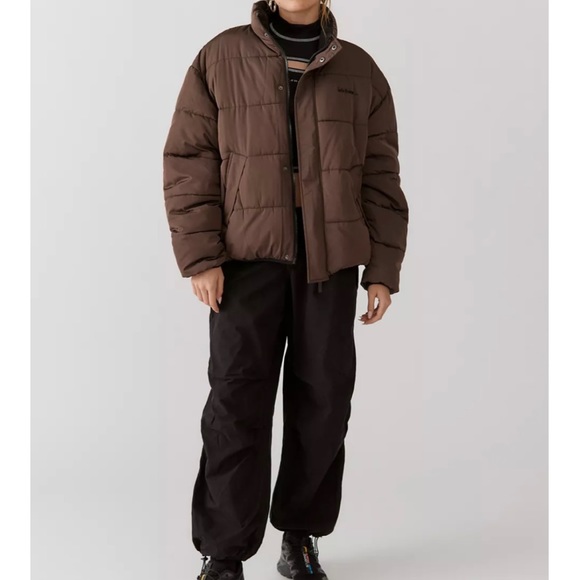 BNWT iets fran chocolate puffer urban outfitters size xxs - Picture 4 of 5